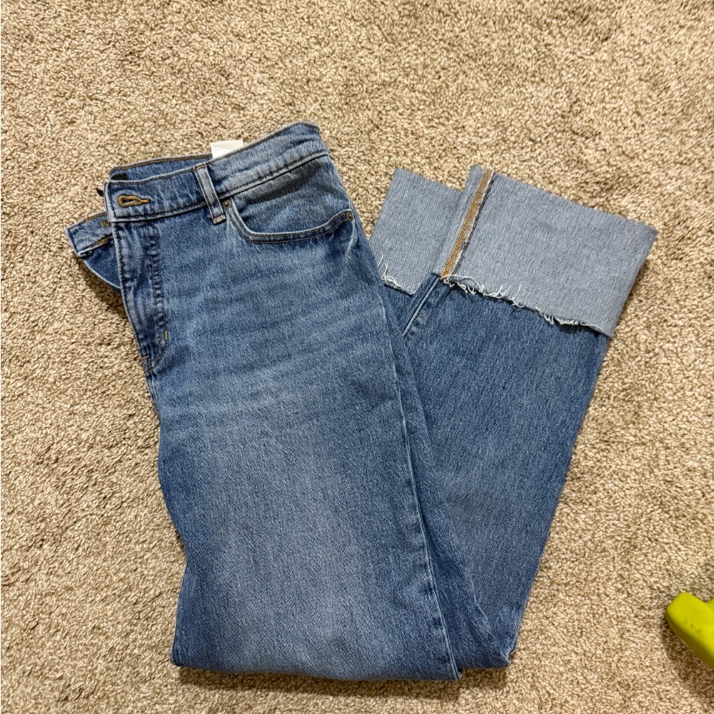 Cropped jeans